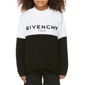 COPY - NWT Givenchy Kids Black & White Color Block Sweater - Sz 4